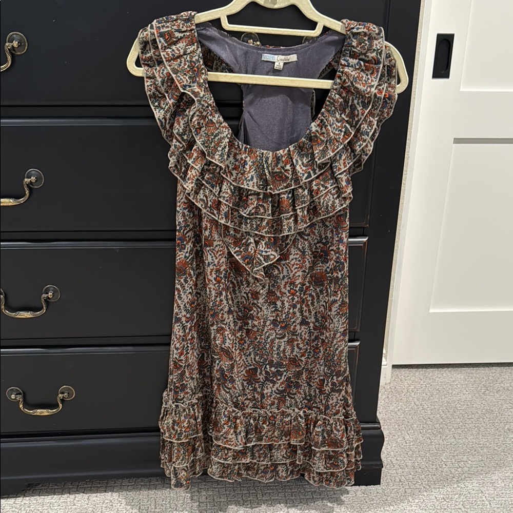 Floral Ruffle Dress